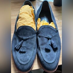 Ankari & Floruss Navy suede loafers in size 45